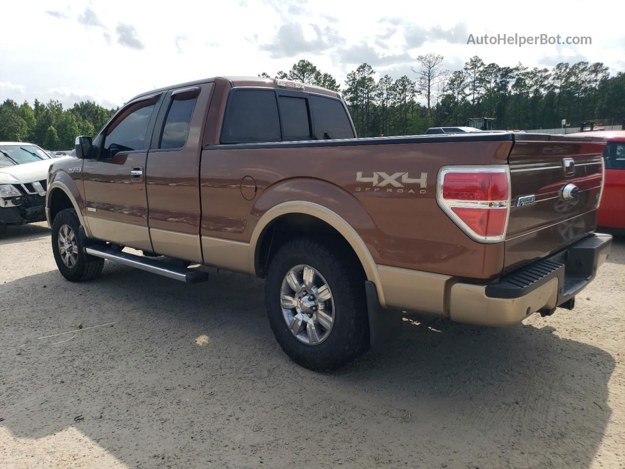 2011 Ford F150 Super Cab Brown vin: 1FTFX1ET6BFB53609