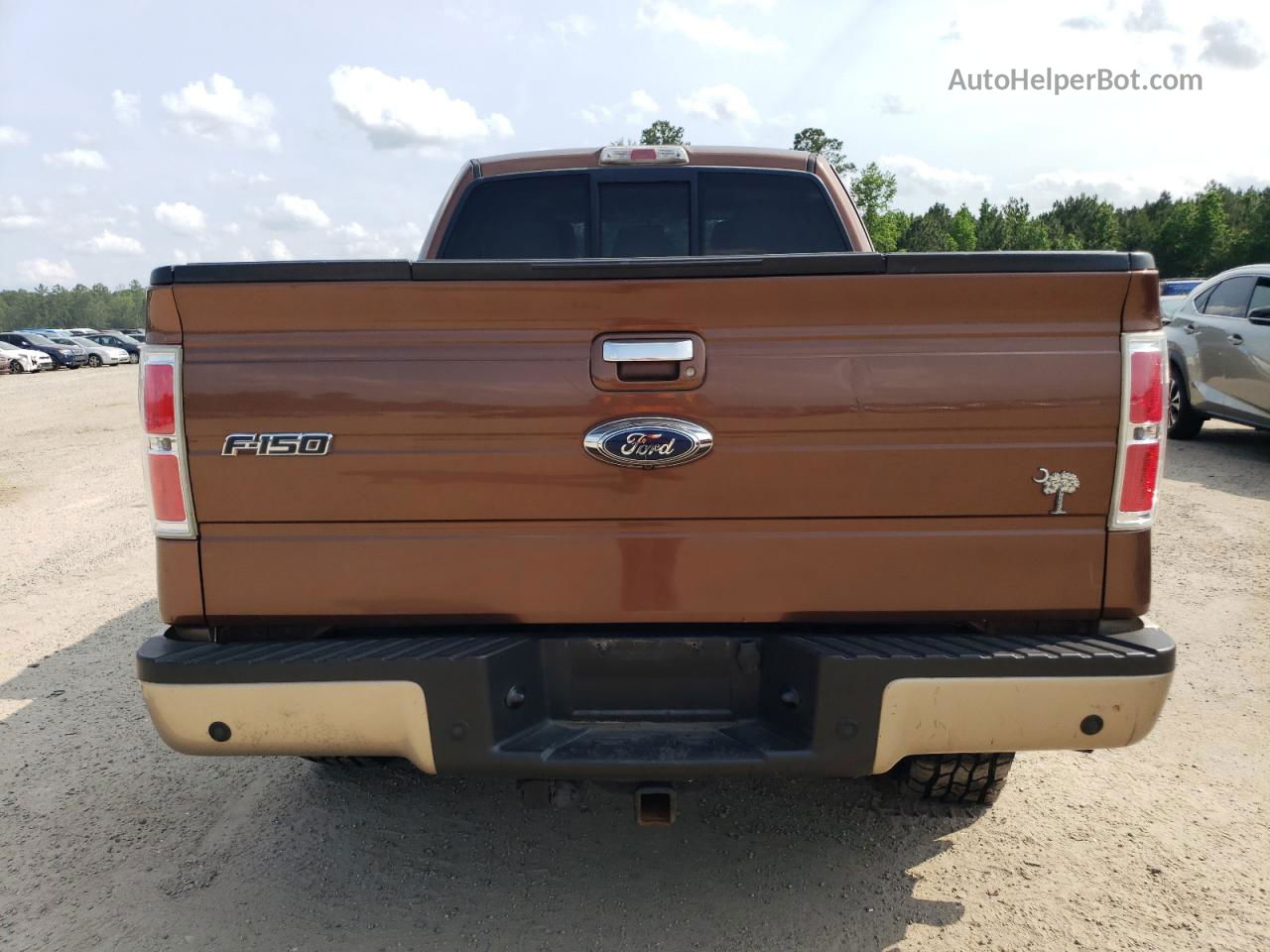 2011 Ford F150 Super Cab Brown vin: 1FTFX1ET6BFB53609