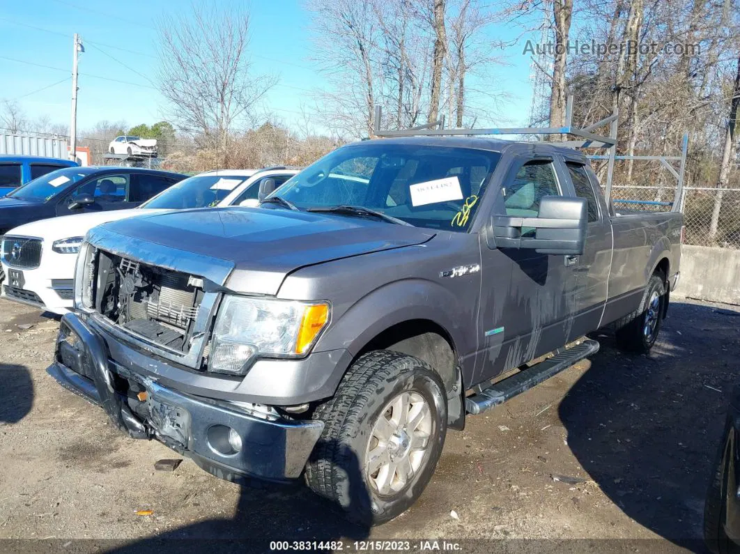 2014 Ford F-150 Xlt Gray vin: 1FTFX1ET6EKD78320