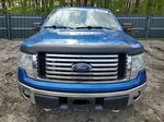 2011 Ford F150 Super Cab Синий vin: 1FTFX1ET7BFA90357