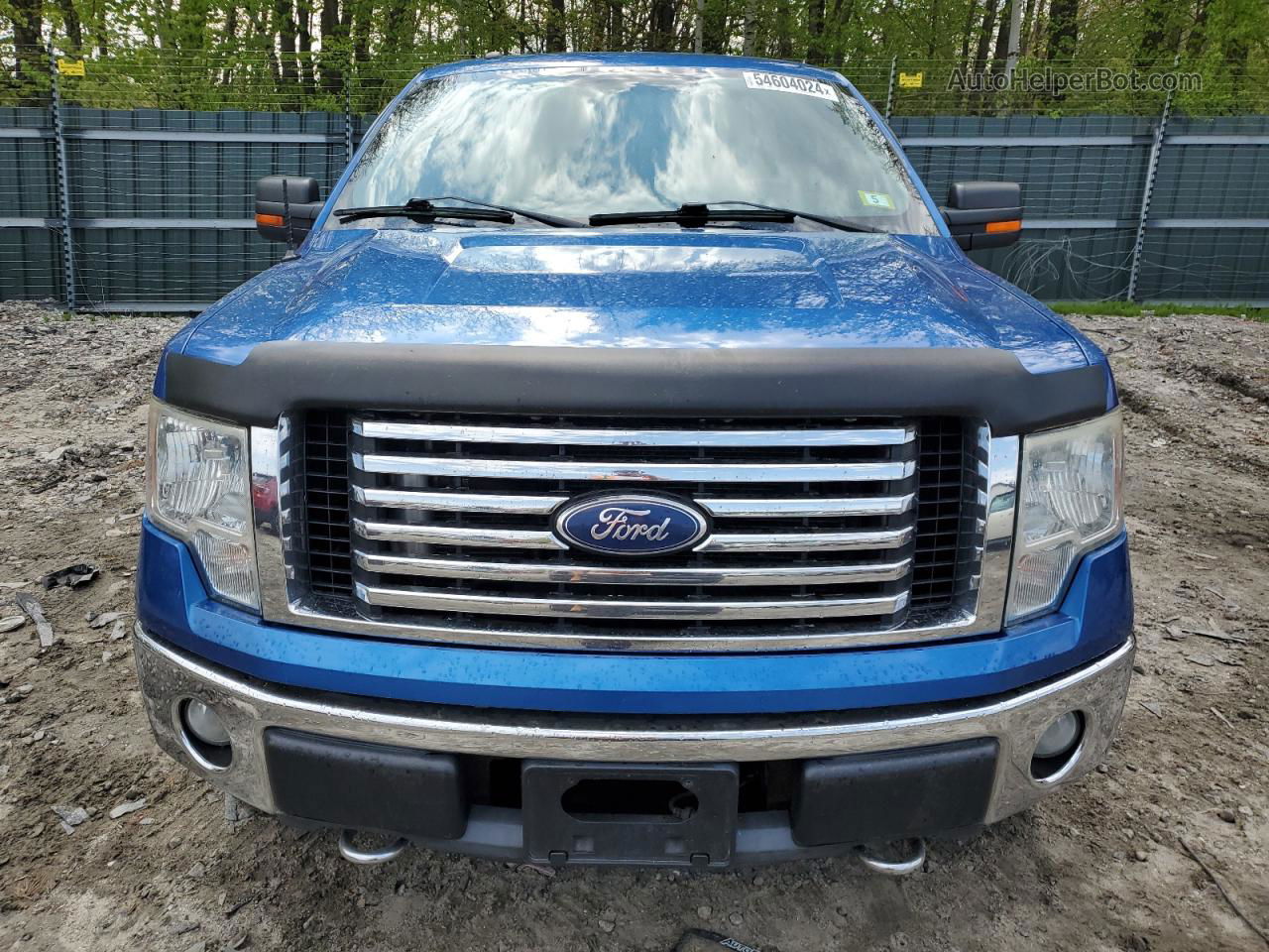 2011 Ford F150 Super Cab Синий vin: 1FTFX1ET7BFA90357