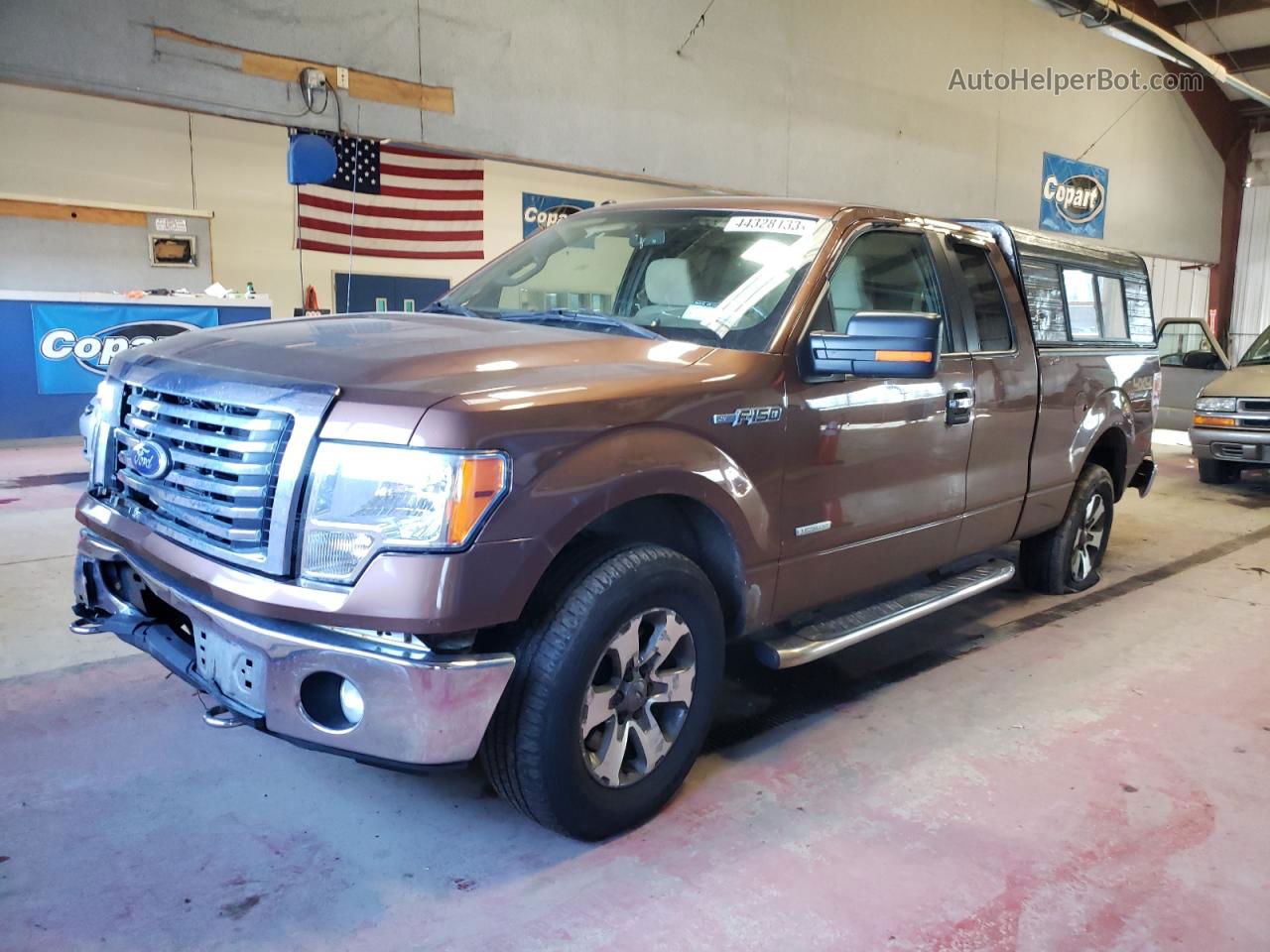 2011 Ford F150 Super Cab Brown vin: 1FTFX1ET8BFA76225