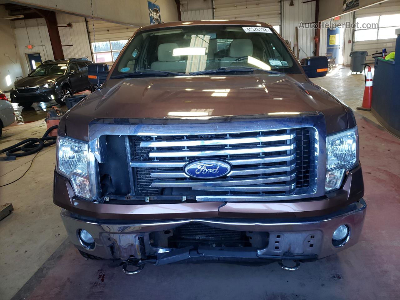 2011 Ford F150 Super Cab Brown vin: 1FTFX1ET8BFA76225