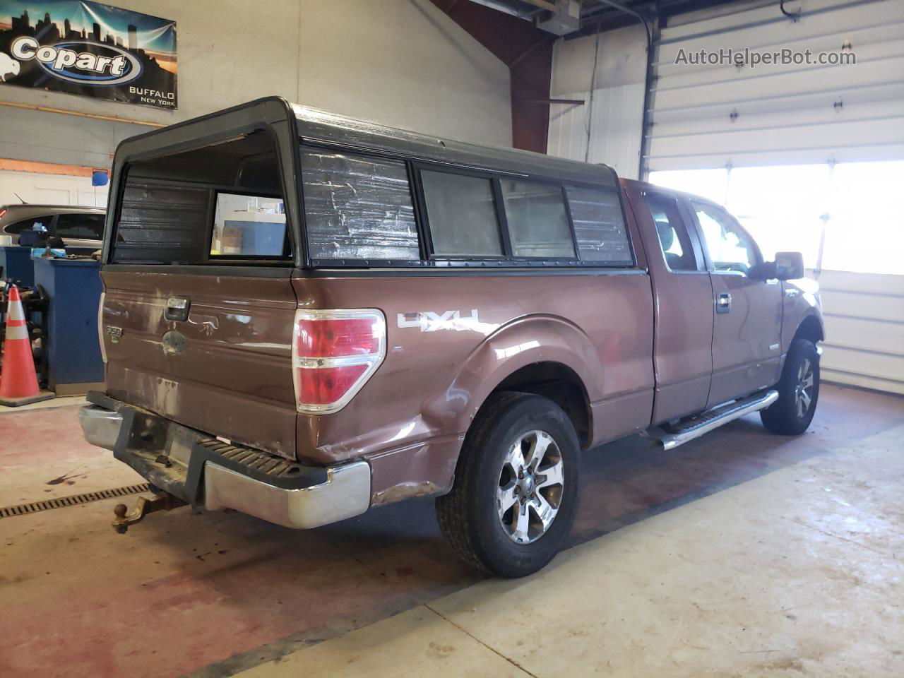 2011 Ford F150 Super Cab Brown vin: 1FTFX1ET8BFA76225