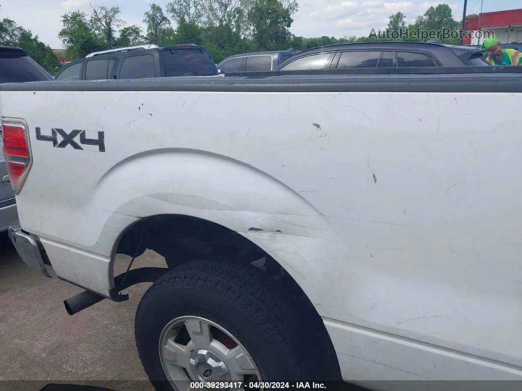 2014 Ford F-150 Xlt White vin: 1FTFX1ET8EKD27854