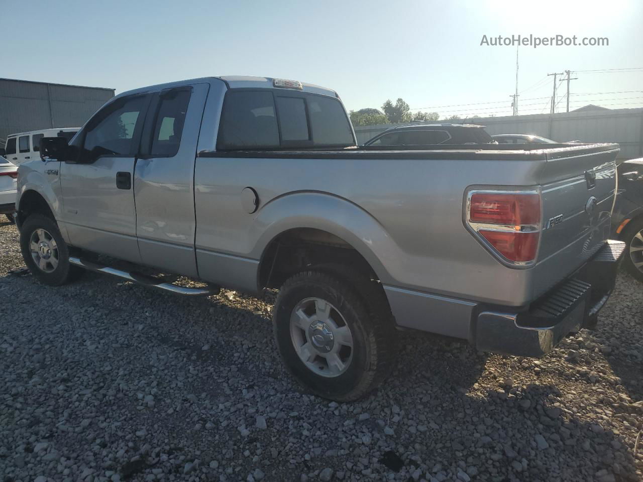 2011 Ford F150 Super Cab Silver vin: 1FTFX1ET9BFC64221