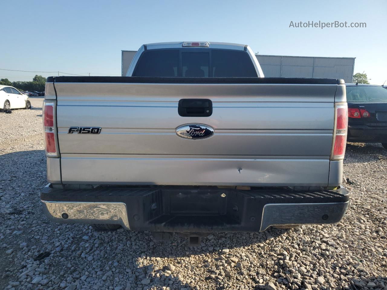 2011 Ford F150 Super Cab Silver vin: 1FTFX1ET9BFC64221