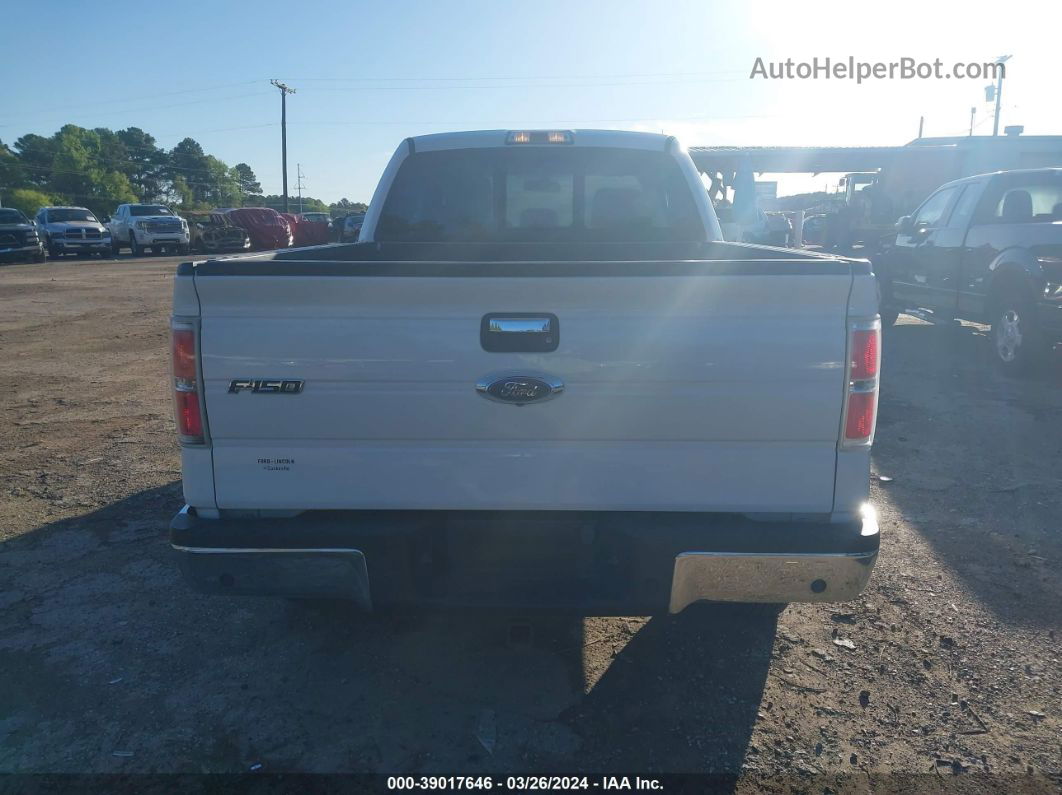 2014 Ford F-150 Xlt White vin: 1FTFX1ETXEFA06925