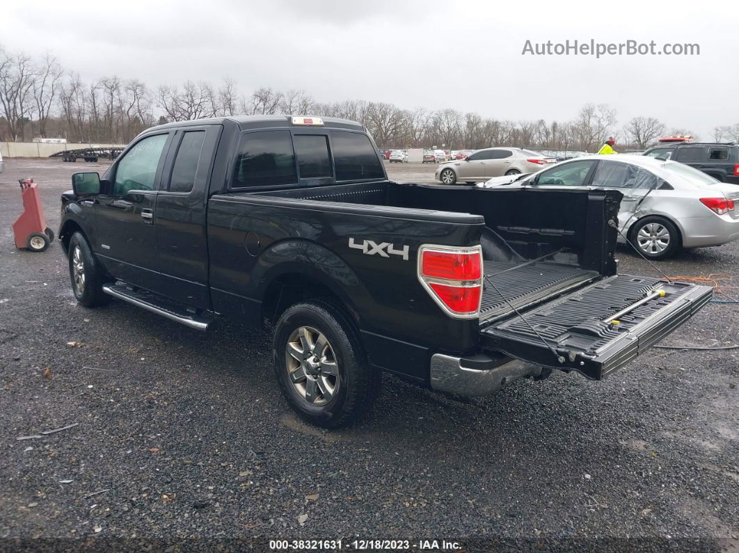 2014 Ford F-150 Xlt Black vin: 1FTFX1ETXEFA91748