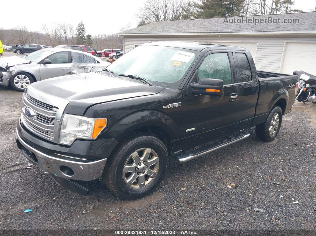 2014 Ford F-150 Xlt Black vin: 1FTFX1ETXEFA91748