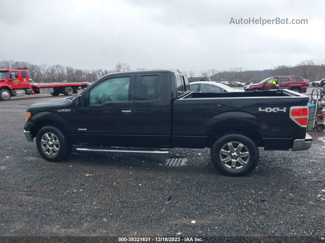 2014 Ford F-150 Xlt Black vin: 1FTFX1ETXEFA91748