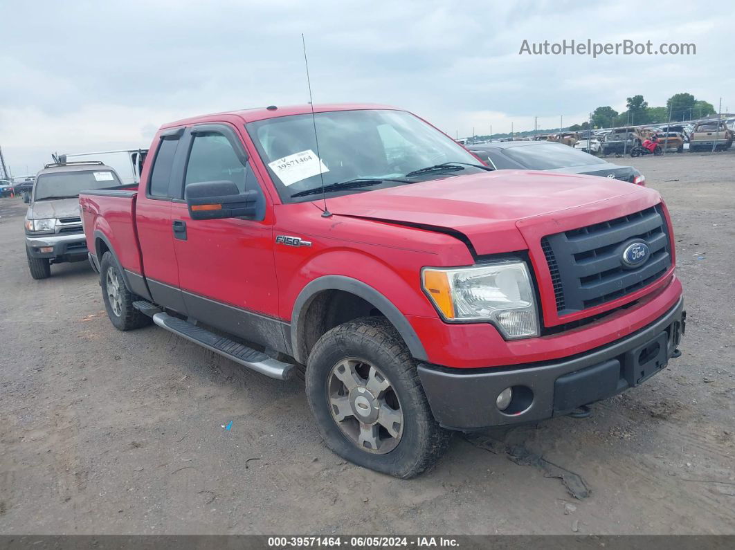 2010 Ford F-150 Fx4/lariat/xl/xlt Red vin: 1FTFX1EV4AFB42818