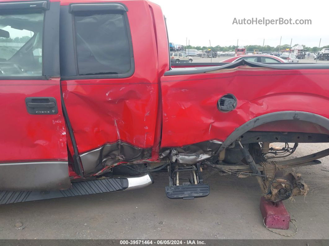 2010 Ford F-150 Fx4/lariat/xl/xlt Red vin: 1FTFX1EV4AFB42818