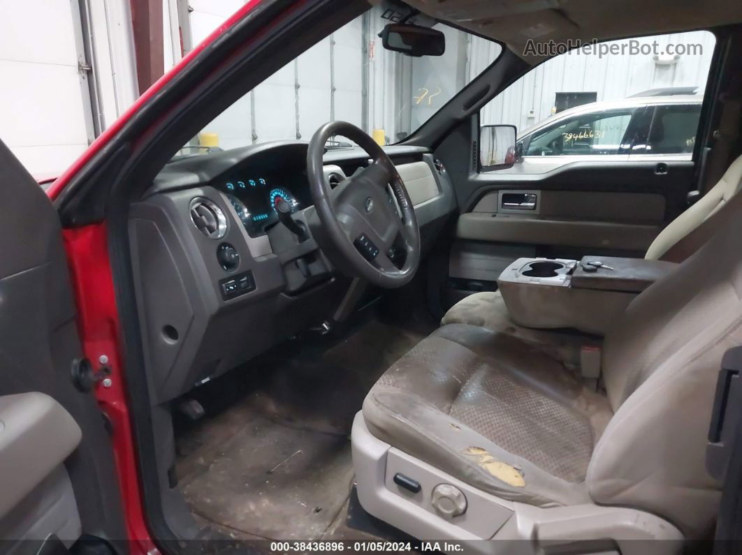 2010 Ford F-150 Fx4/lariat/xl/xlt Red vin: 1FTFX1EV4AKA58621