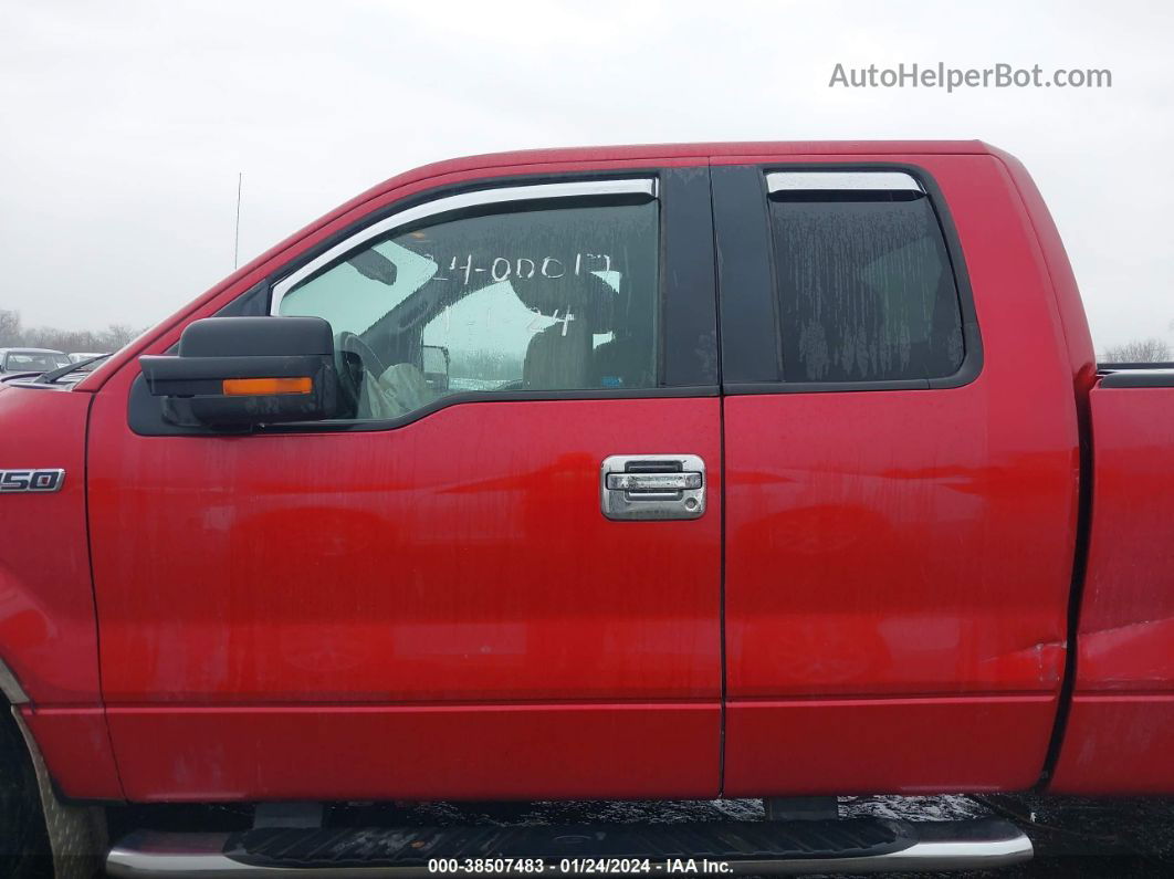 2010 Ford F-150 Fx4/lariat/xl/xlt Red vin: 1FTFX1EV5AFB18365