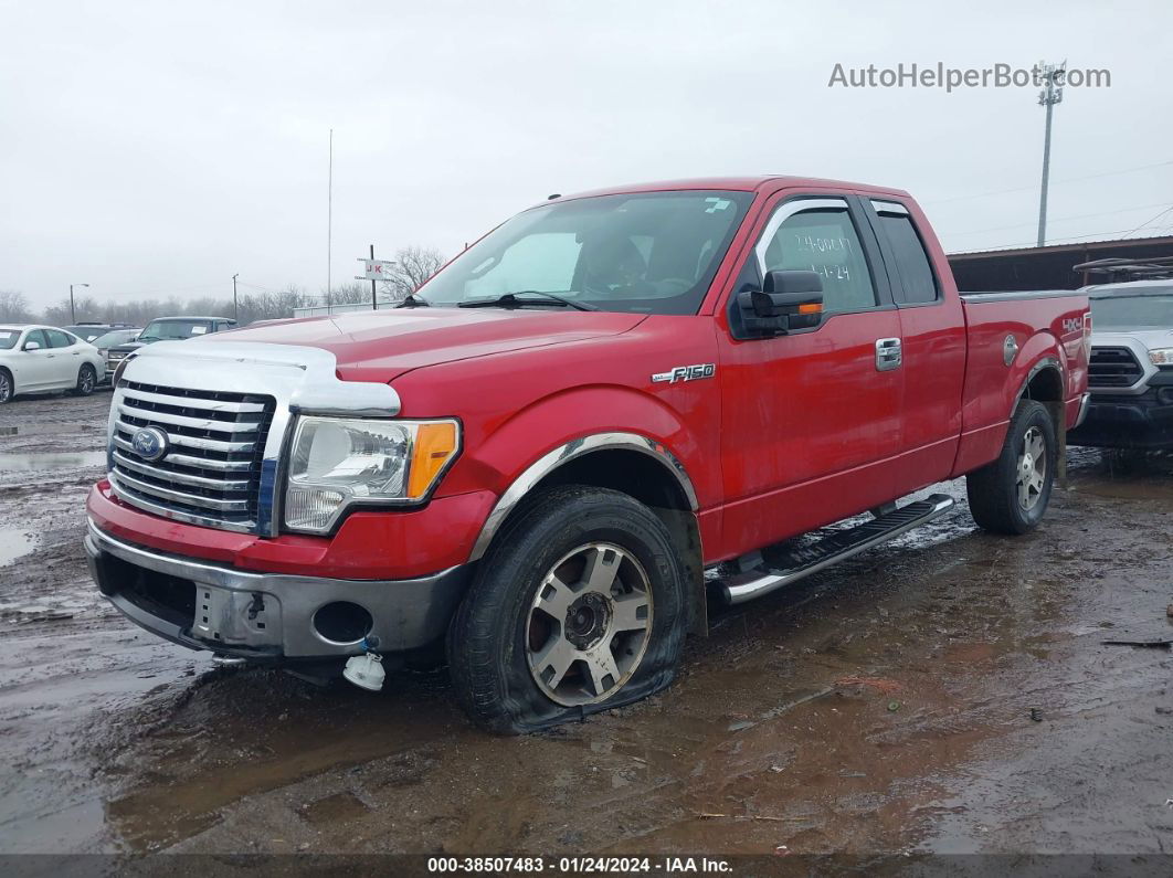 2010 Ford F-150 Fx4/lariat/xl/xlt Red vin: 1FTFX1EV5AFB18365