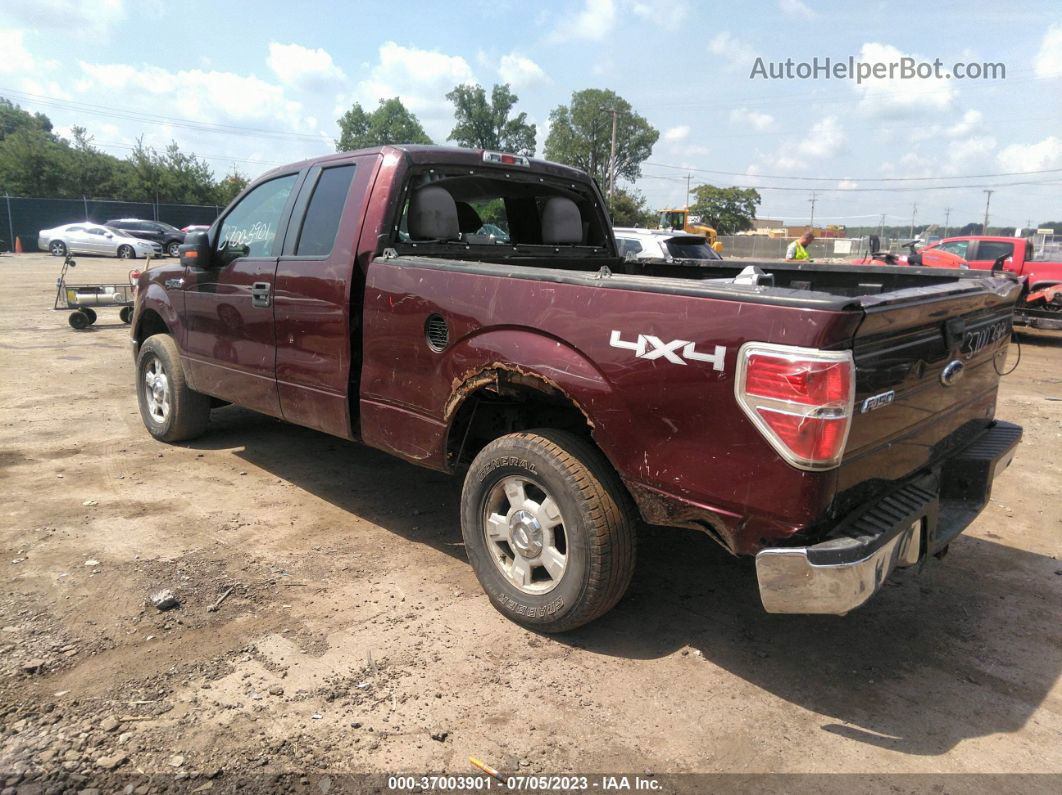 2010 Ford F-150 Xl/xlt/fx4/lariat Темно-бордовый vin: 1FTFX1EV5AKC32891