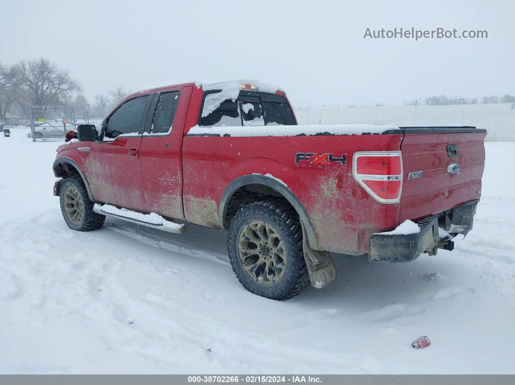 2010 Ford F-150 Fx4/lariat/xl/xlt Red vin: 1FTFX1EV6AFB41458