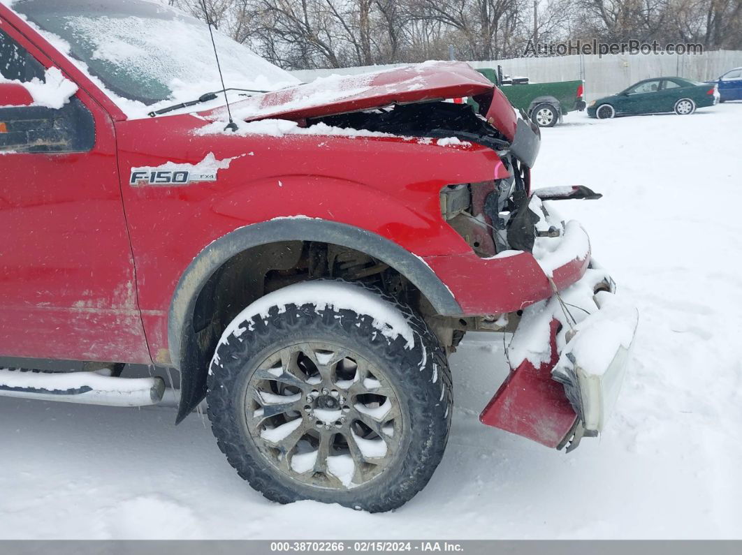 2010 Ford F-150 Fx4/lariat/xl/xlt Red vin: 1FTFX1EV6AFB41458