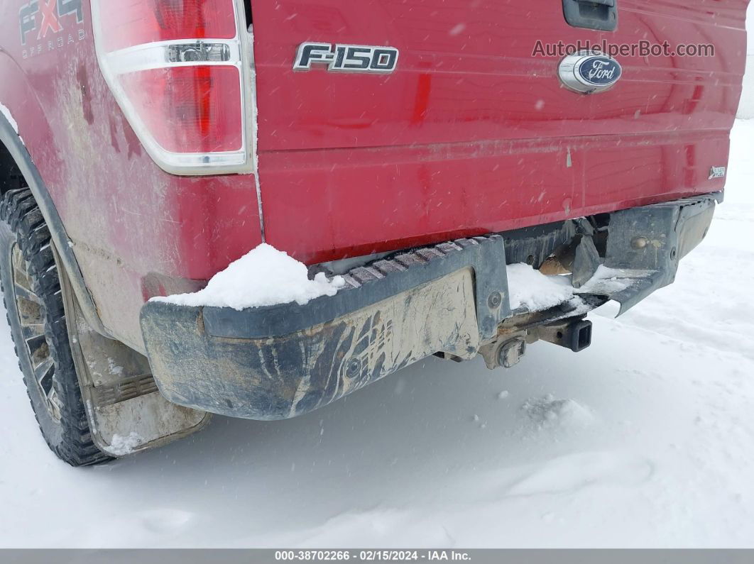 2010 Ford F-150 Fx4/lariat/xl/xlt Red vin: 1FTFX1EV6AFB41458