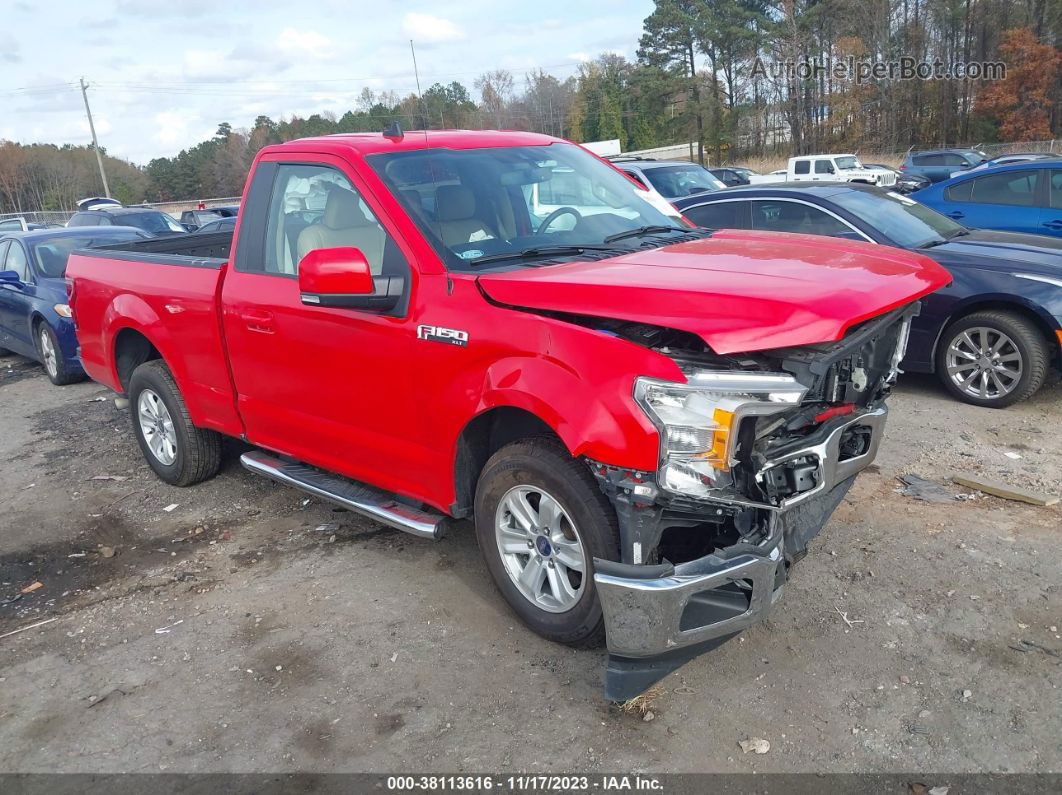 2019 Ford F-150 Xlt Красный vin: 1FTMF1C50KKD79330