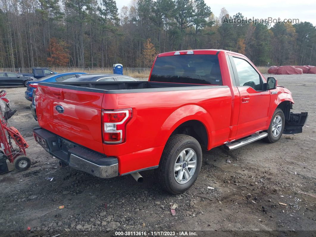 2019 Ford F-150 Xlt Красный vin: 1FTMF1C50KKD79330