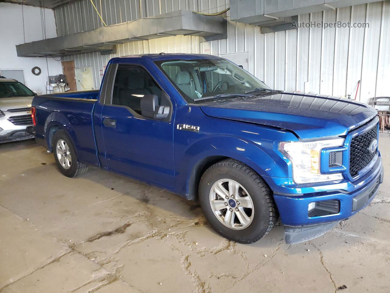 2018 Ford F150  Blue vin: 1FTMF1C51JFC27290