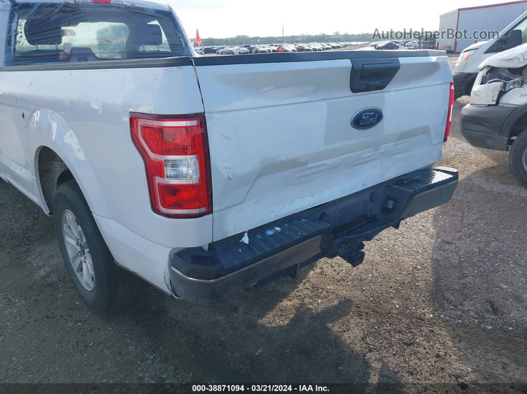 2019 Ford F-150 Xl White vin: 1FTMF1C53KKD92752