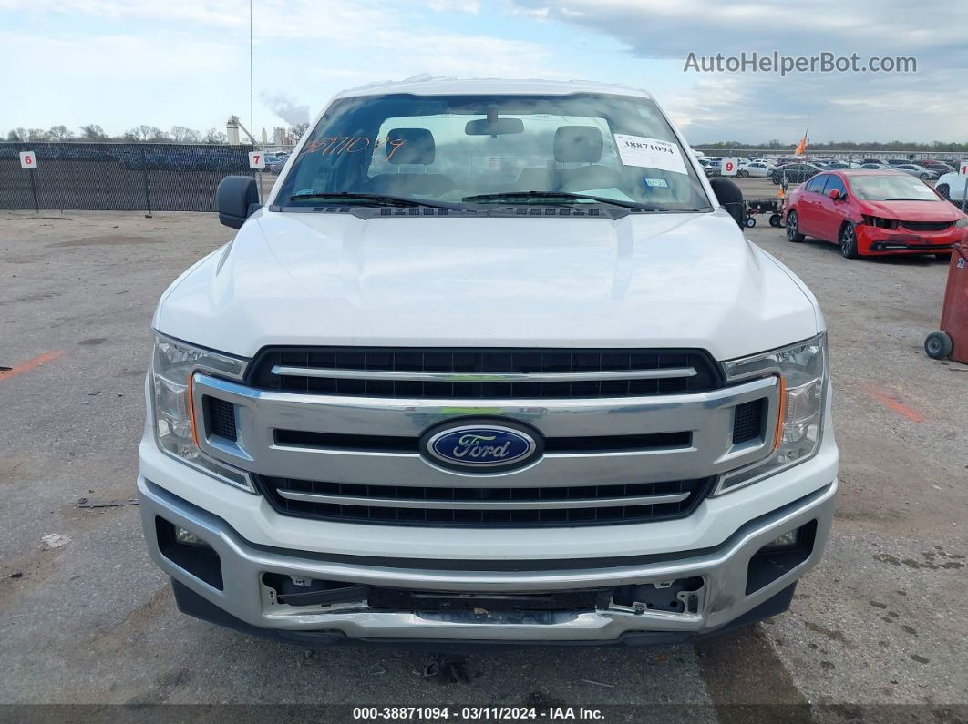 2019 Ford F-150 Xl White vin: 1FTMF1C53KKD92752