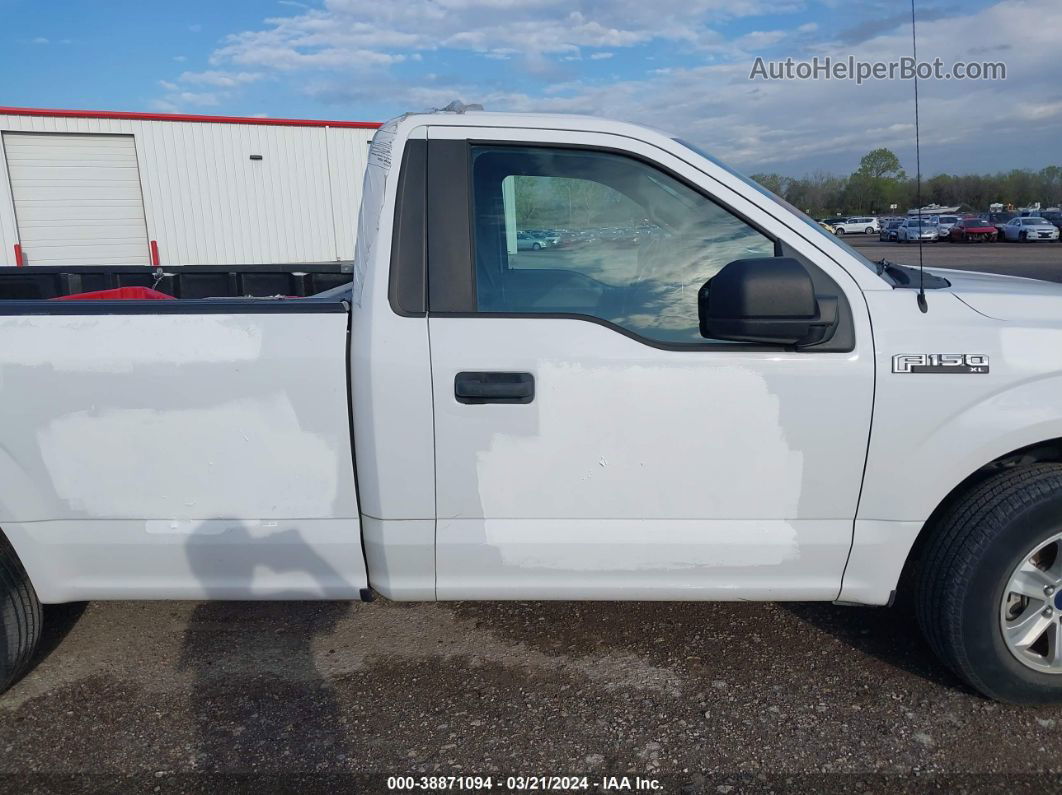 2019 Ford F-150 Xl White vin: 1FTMF1C53KKD92752