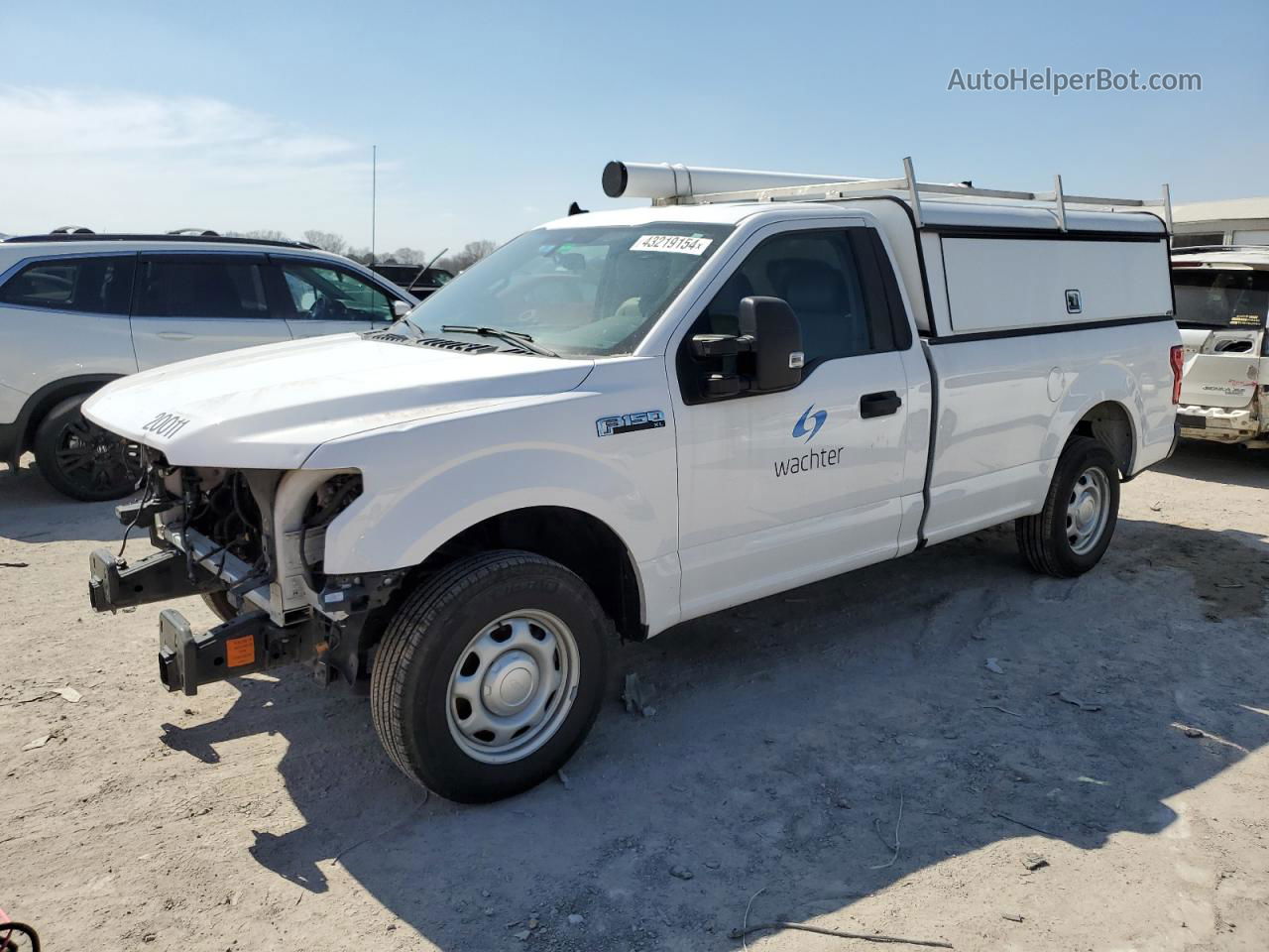 2020 Ford F150  White vin: 1FTMF1C54LKD82068