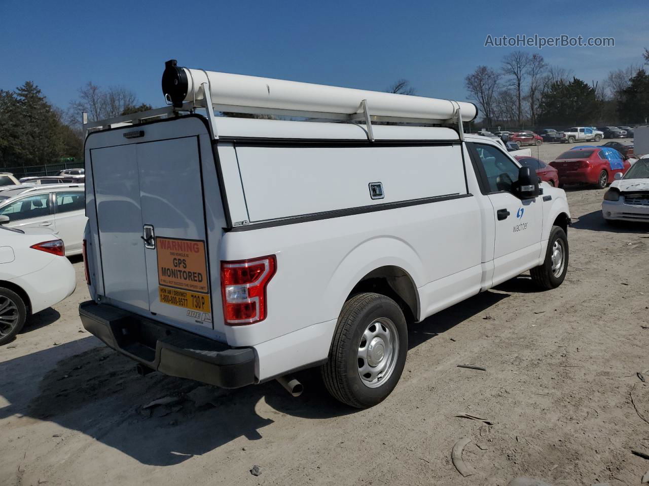 2020 Ford F150  White vin: 1FTMF1C54LKD82068