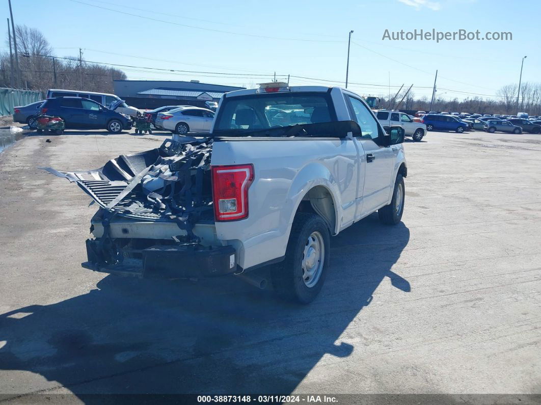 2017 Ford F-150 Xl White vin: 1FTMF1C80HFC03938