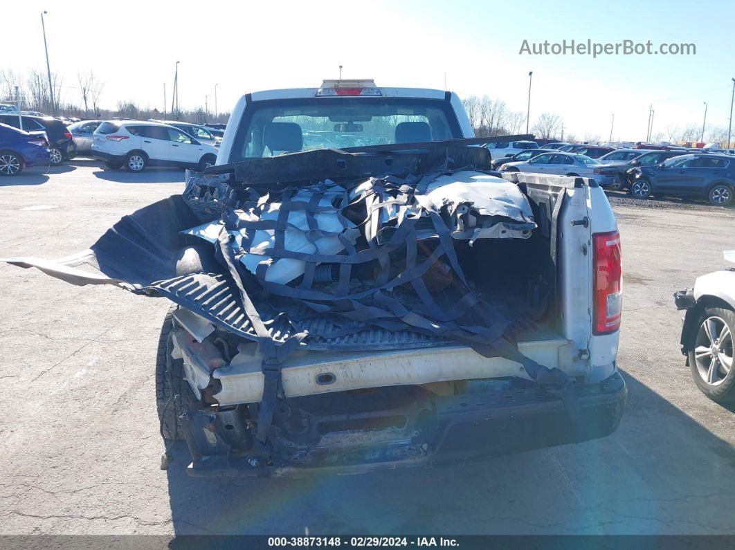 2017 Ford F-150 Xl White vin: 1FTMF1C80HFC03938