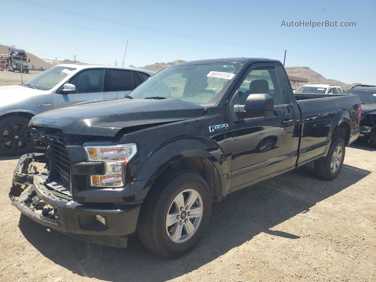 2017 Ford F150  Black vin: 1FTMF1C81HKC24997