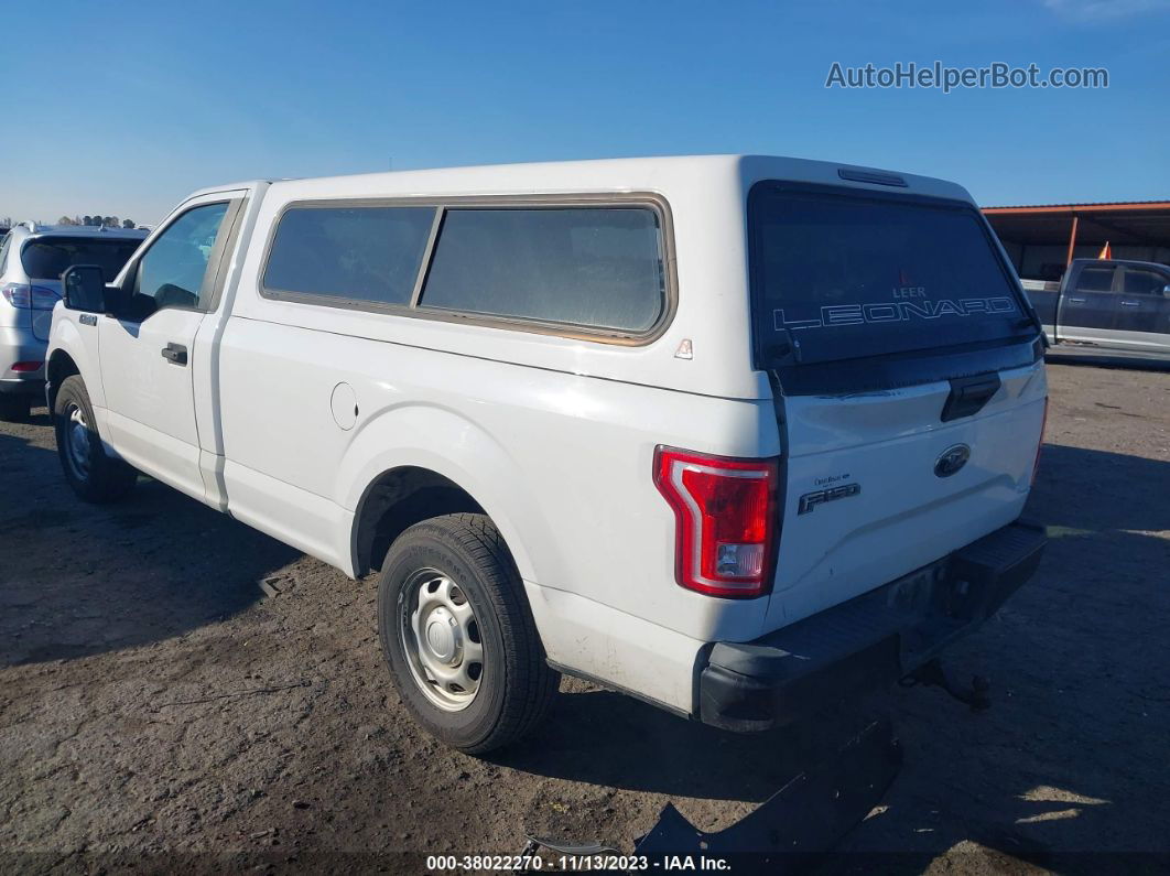 2017 Ford F-150 Xl White vin: 1FTMF1C82HKC94430