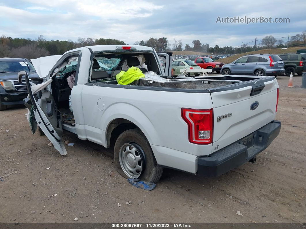 2017 Ford F-150 Xl White vin: 1FTMF1C83HFC49750