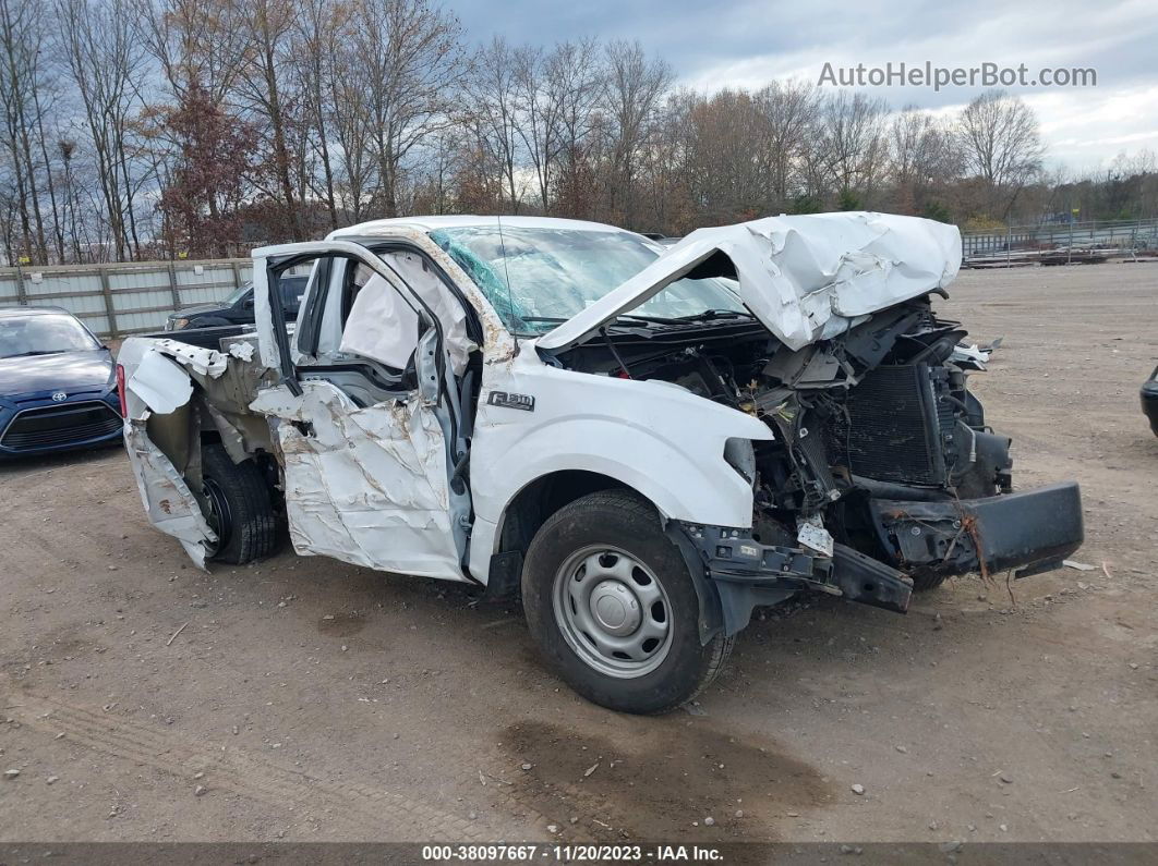 2017 Ford F-150 Xl White vin: 1FTMF1C83HFC49750