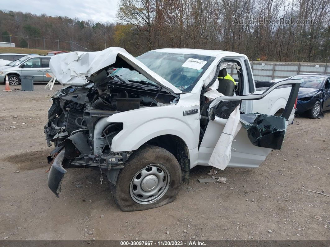 2017 Ford F-150 Xl White vin: 1FTMF1C83HFC49750