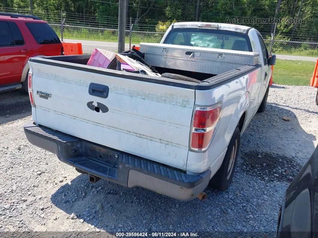 2010 Ford F-150 Xl/xlt White vin: 1FTMF1C84AKA83039