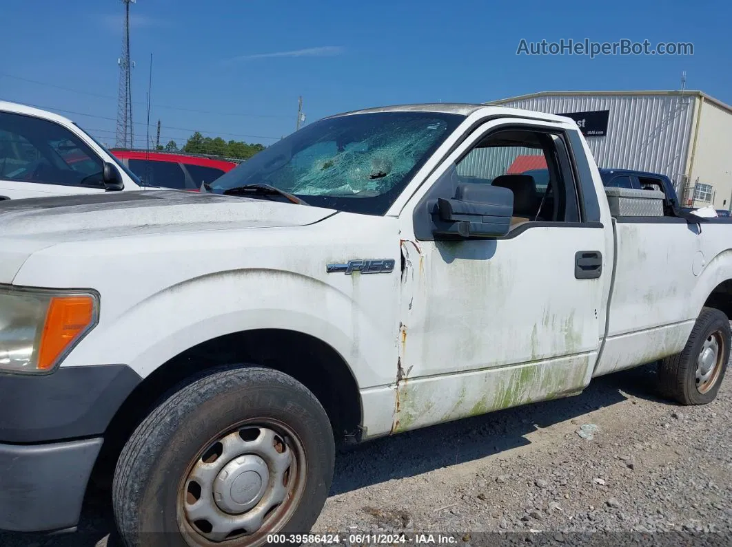 2010 Ford F-150 Xl/xlt White vin: 1FTMF1C84AKA83039