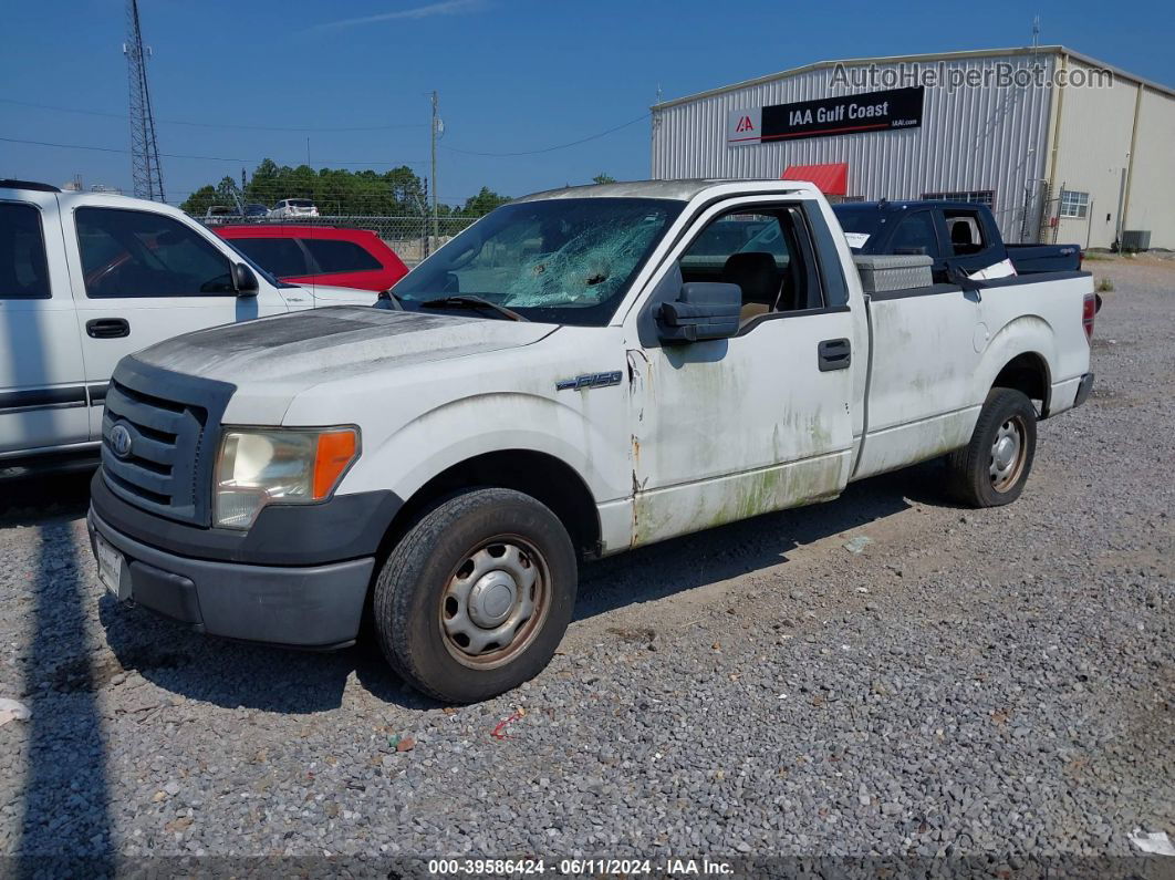 2010 Ford F-150 Xl/xlt White vin: 1FTMF1C84AKA83039