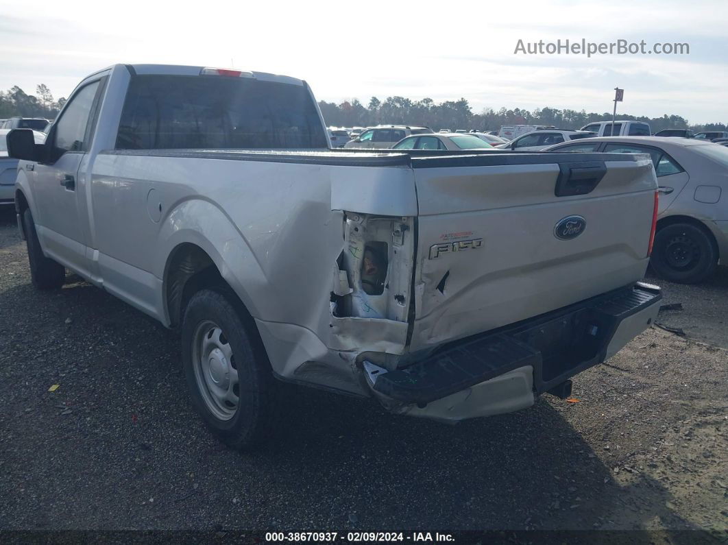 2017 Ford F-150 Xl Silver vin: 1FTMF1C84HKD13091