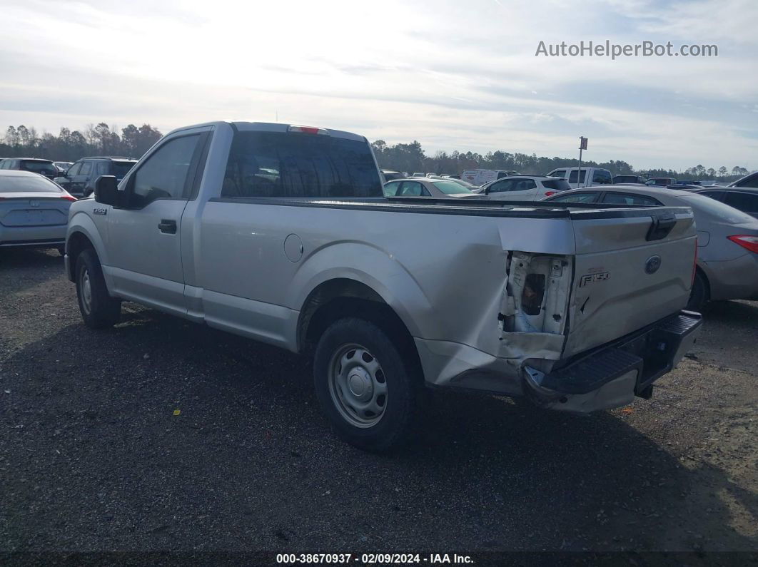 2017 Ford F-150 Xl Silver vin: 1FTMF1C84HKD13091