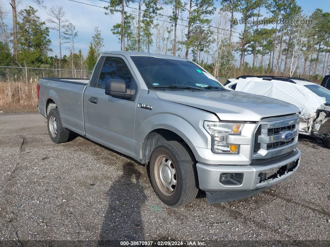 2017 Ford F-150 Xl Серебряный vin: 1FTMF1C84HKD13091