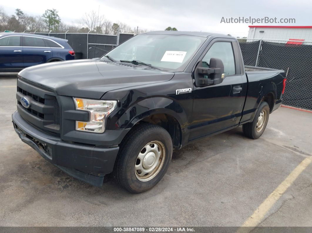 2017 Ford F-150 Xl Black vin: 1FTMF1C85HFB91124