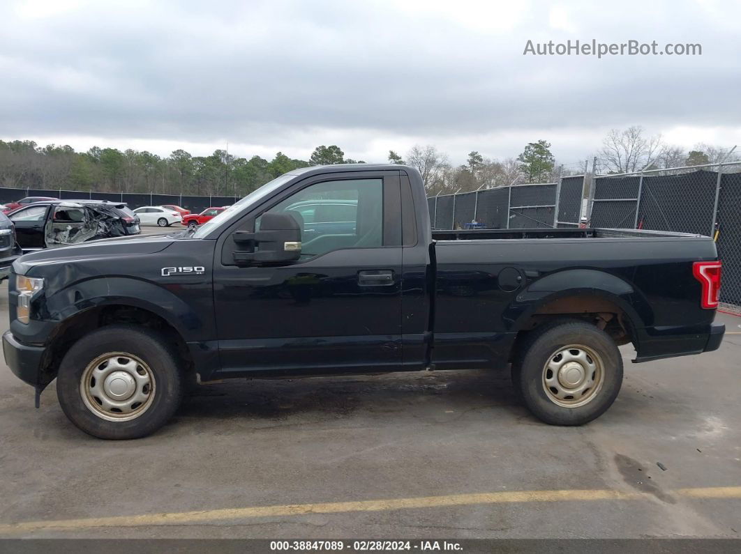 2017 Ford F-150 Xl Black vin: 1FTMF1C85HFB91124