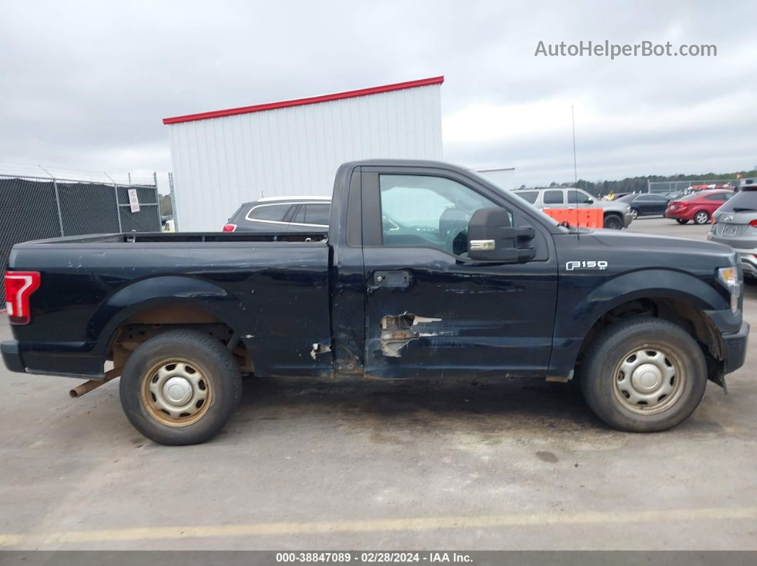 2017 Ford F-150 Xl Black vin: 1FTMF1C85HFB91124