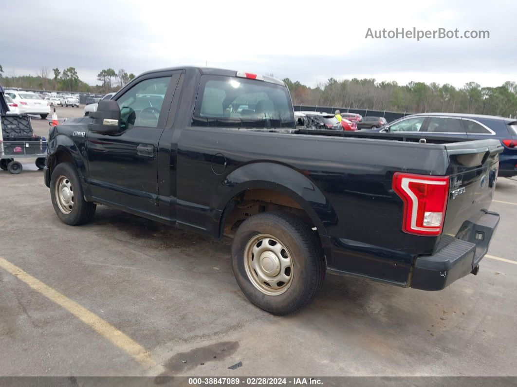 2017 Ford F-150 Xl Black vin: 1FTMF1C85HFB91124