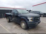 2017 Ford F-150 Xl Black vin: 1FTMF1C85HFB91124